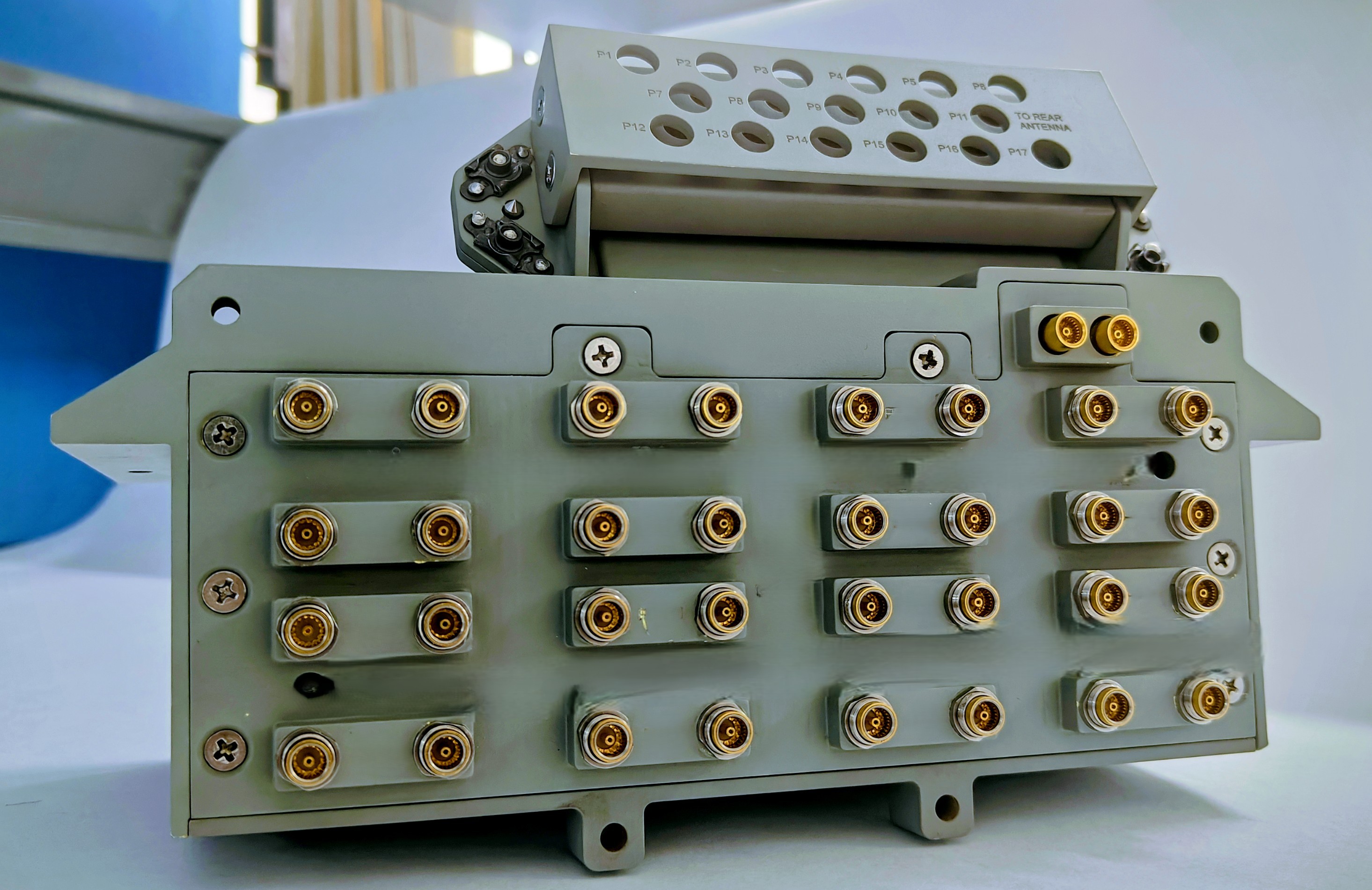 Airworthy RF Based Electro Mechanical LRU for EW Suite