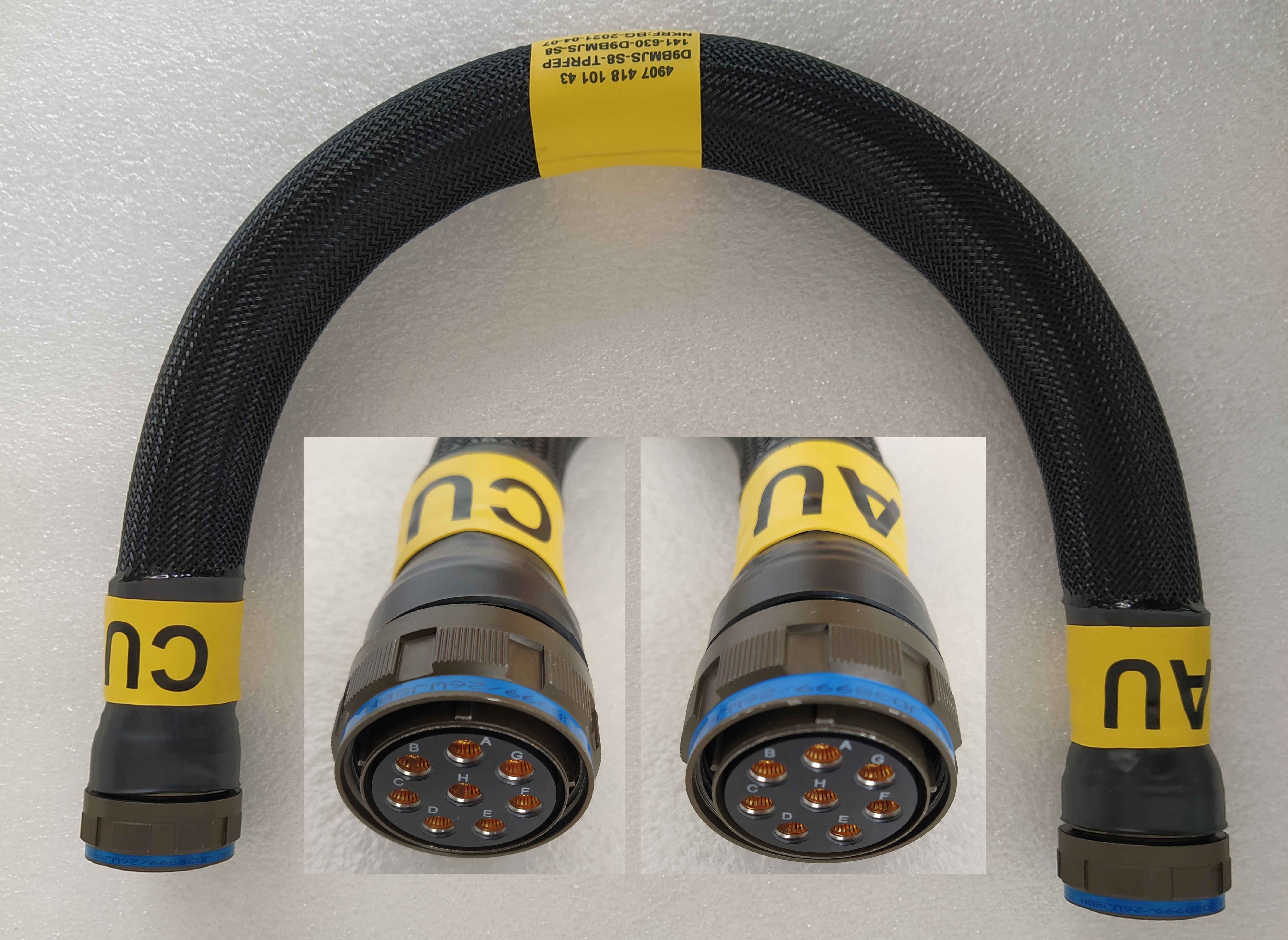 Weather Resistant, Rigid U-Cable for Horizontal Quick Installation